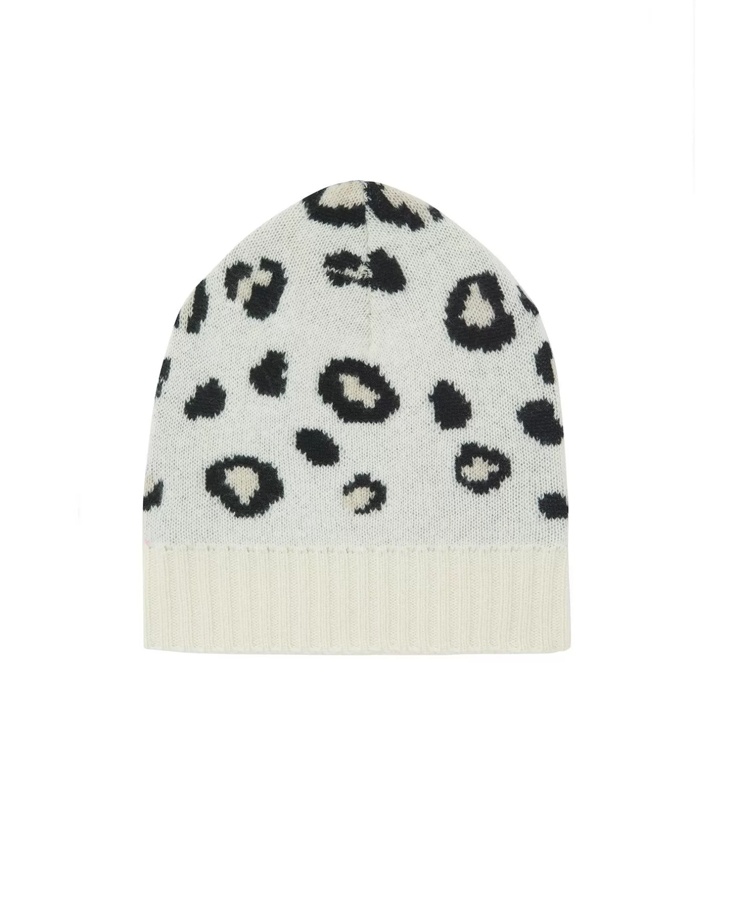 Kujten Bonnets & Bandeaux*Bonnet Cachemire Imprime Leopard