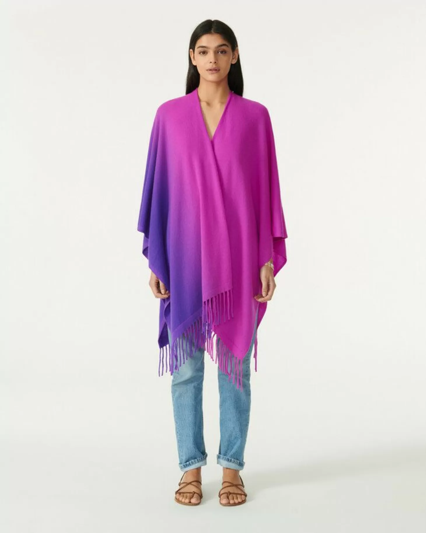 Femme Kujten Capes & Ponchos*Cape Cachemire