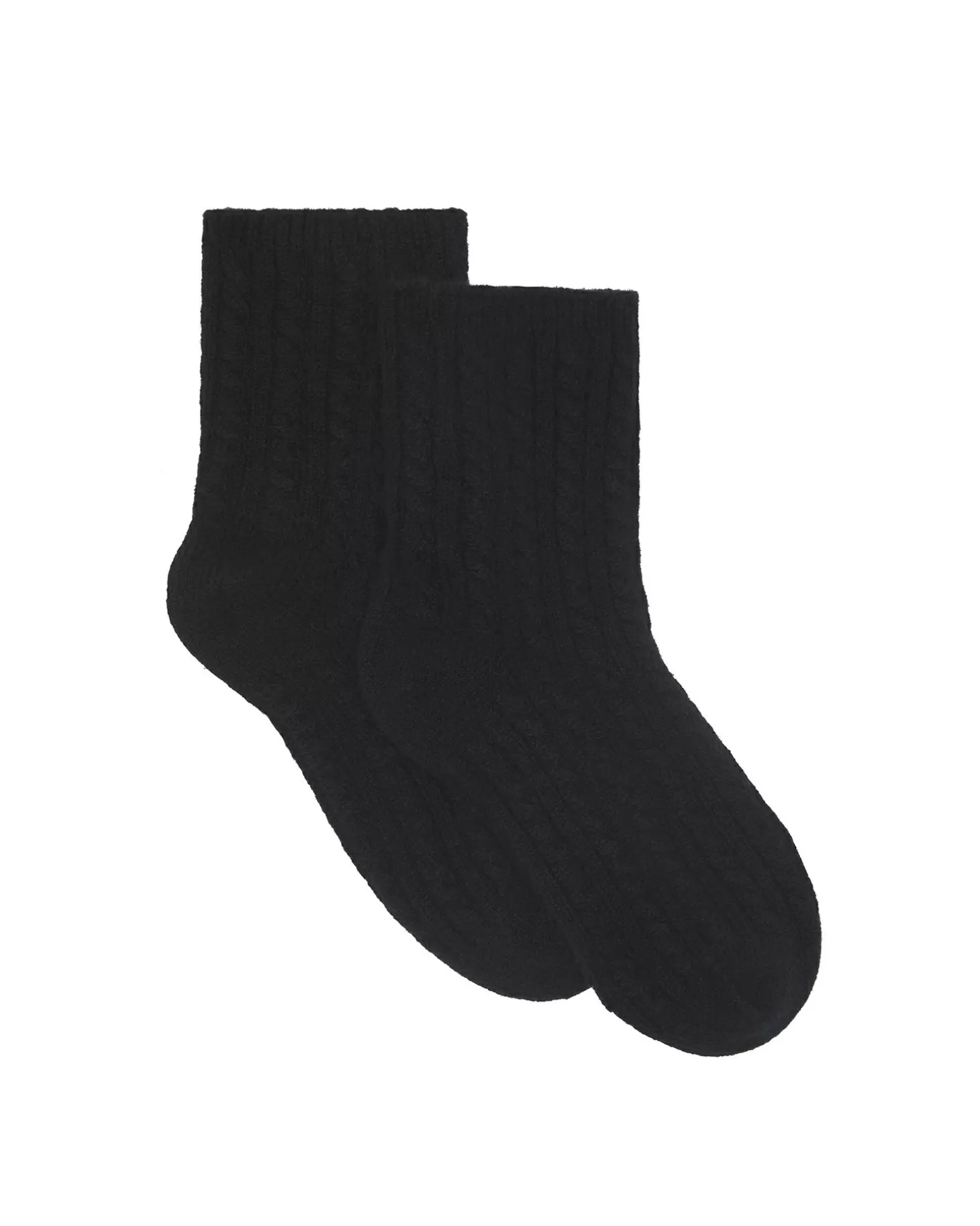 Kujten Chaussettes & Guêtres*Chaussettes Cachemire Mini Torsades, 4 Fils