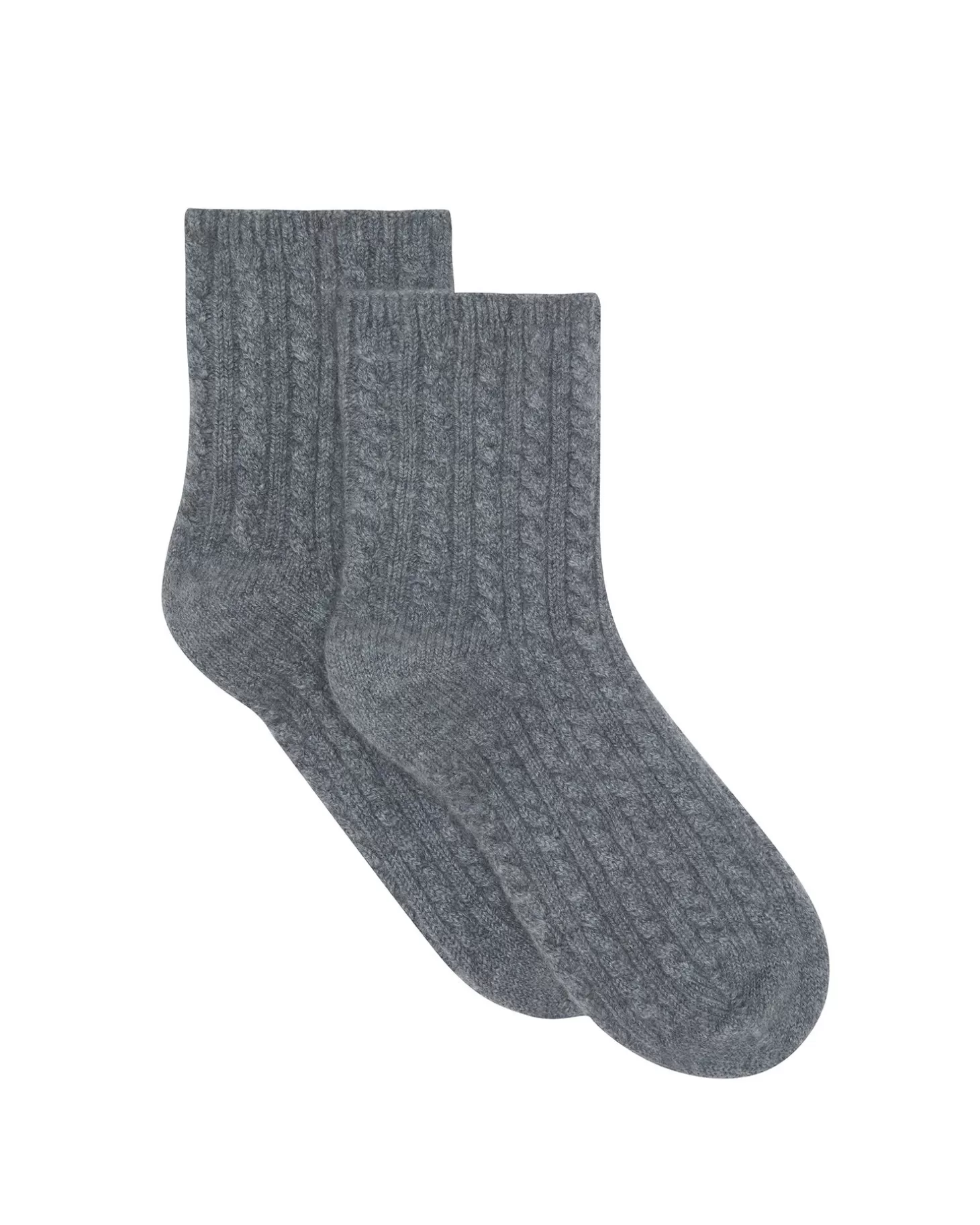 Kujten Chaussettes & Guêtres*Chaussettes Cachemire Mini Torsades, 4 Fils