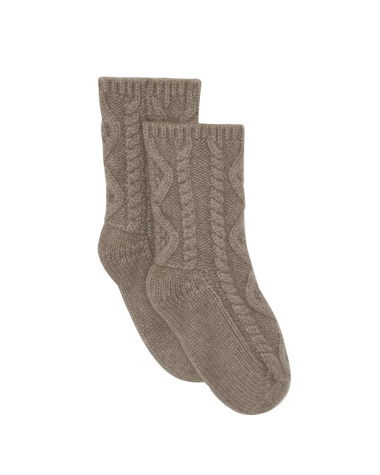 Kujten Chaussettes & Guêtres*Chaussettes Cachemire Torsade, 6 Fils