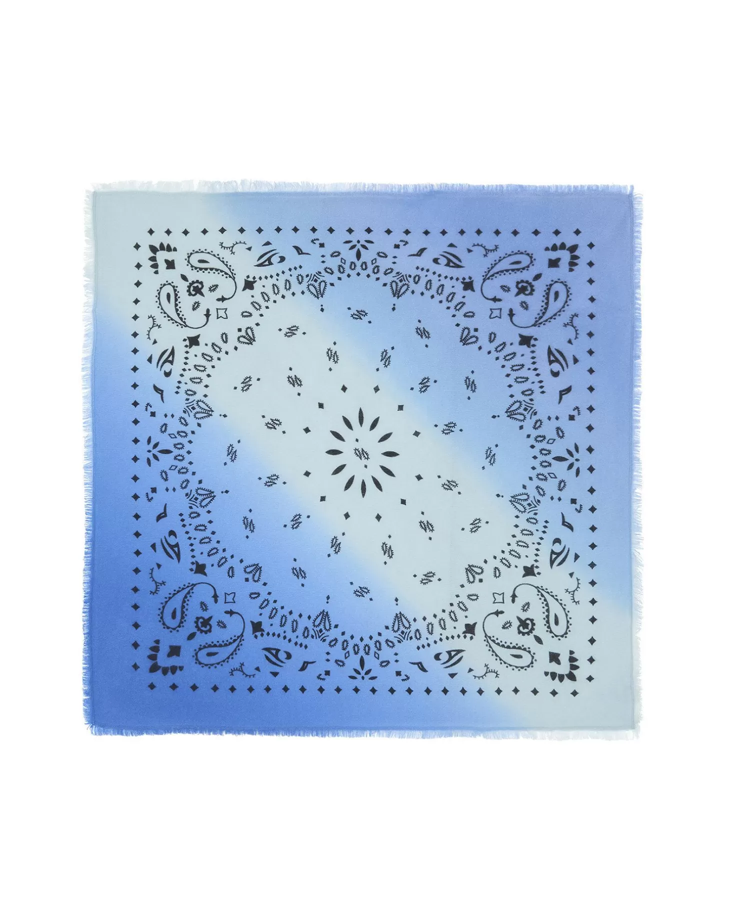 Kujten Bandanas*Grand Bandana Cachemire Dip Dye