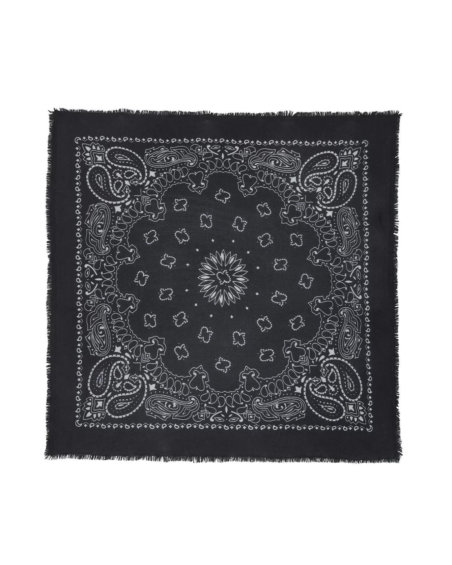 Kujten Bandanas*Grand Bandana Cachemire Imprime