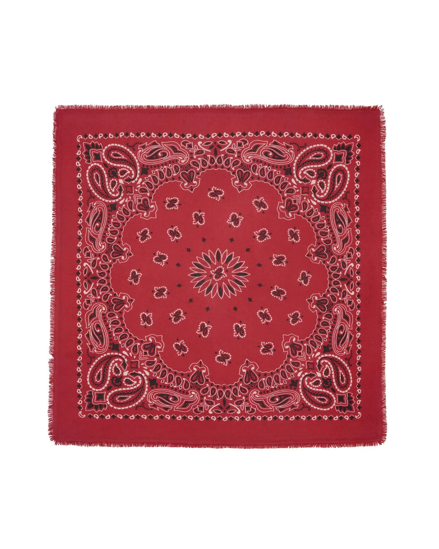 Kujten Bandanas*Grand Bandana Cachemire Imprime