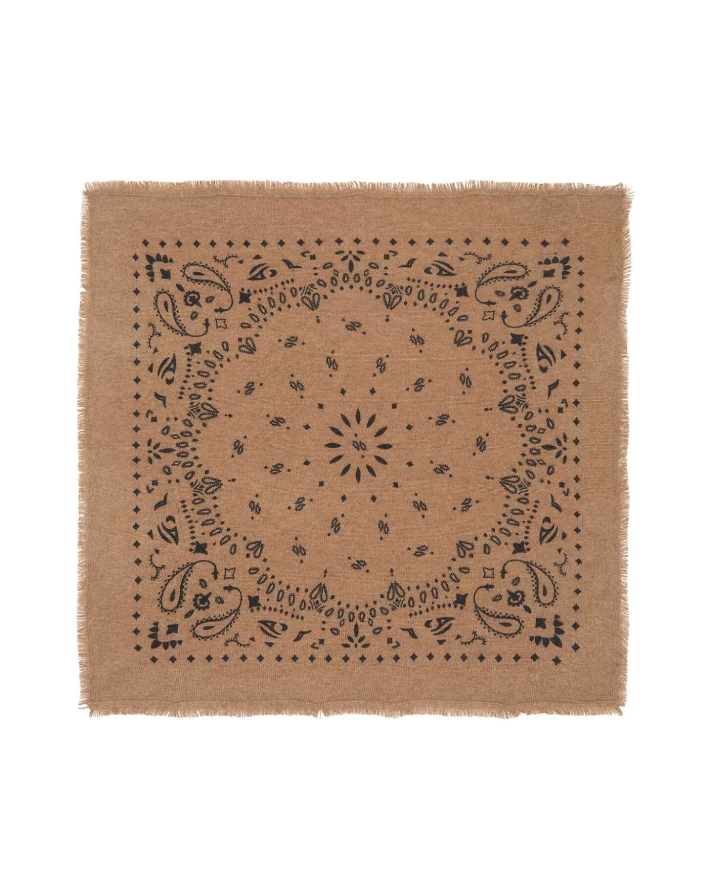 Kujten Bandanas*Large Cashmere Printed Bandana