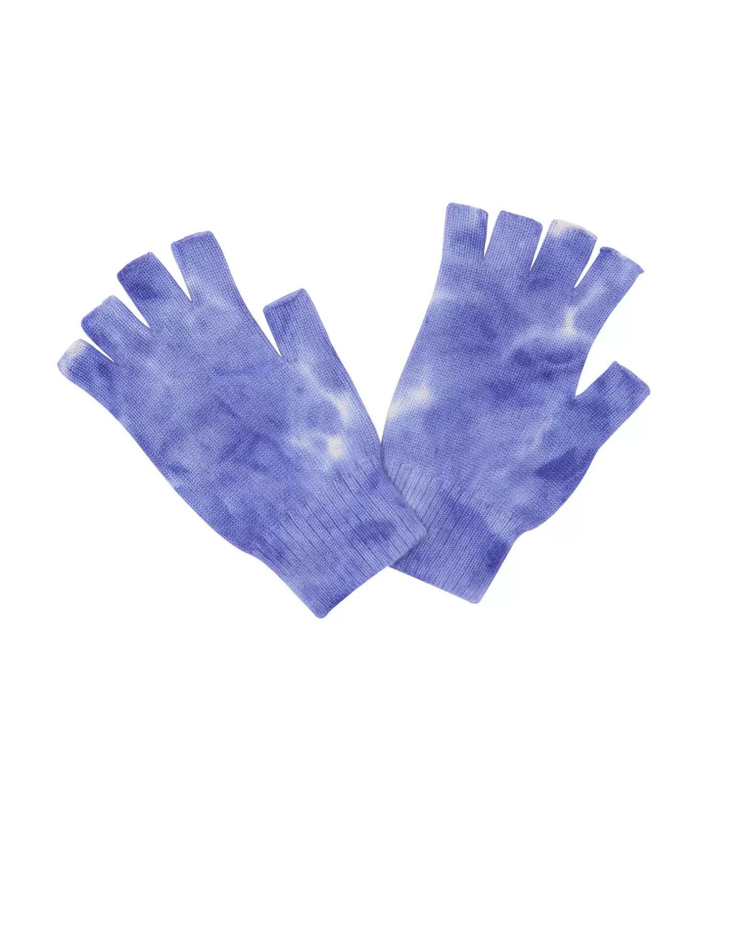 Kujten Gants & Mitaines*Mitaines Cachemire Courtes Tie And Dye, 4 Fils