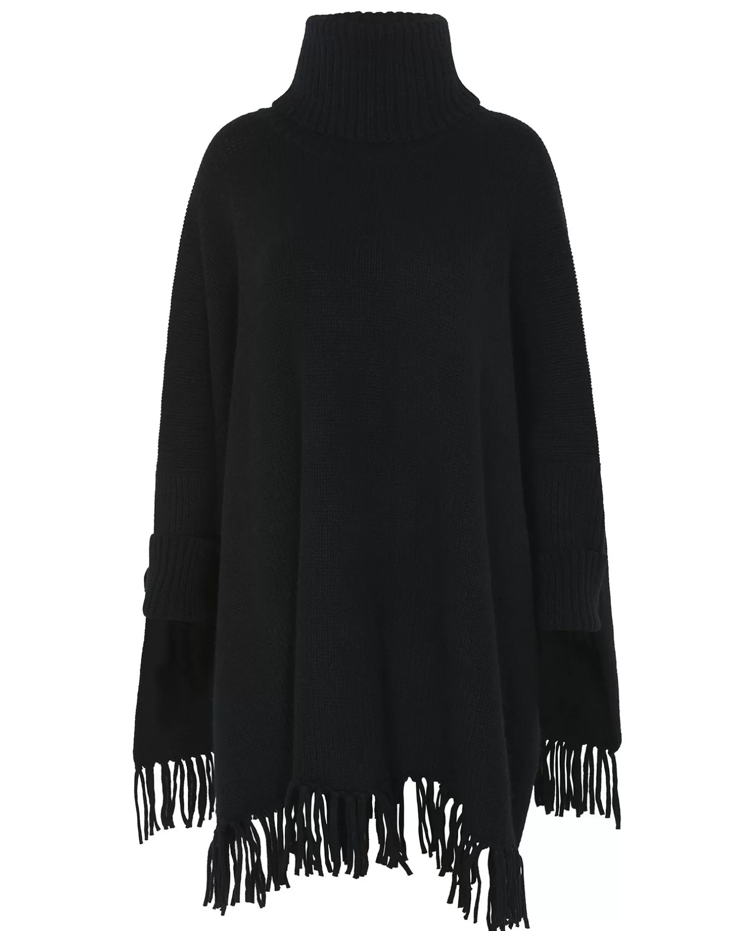 Femme Kujten Capes & Ponchos*Poncho Cachemire A Franges Femme