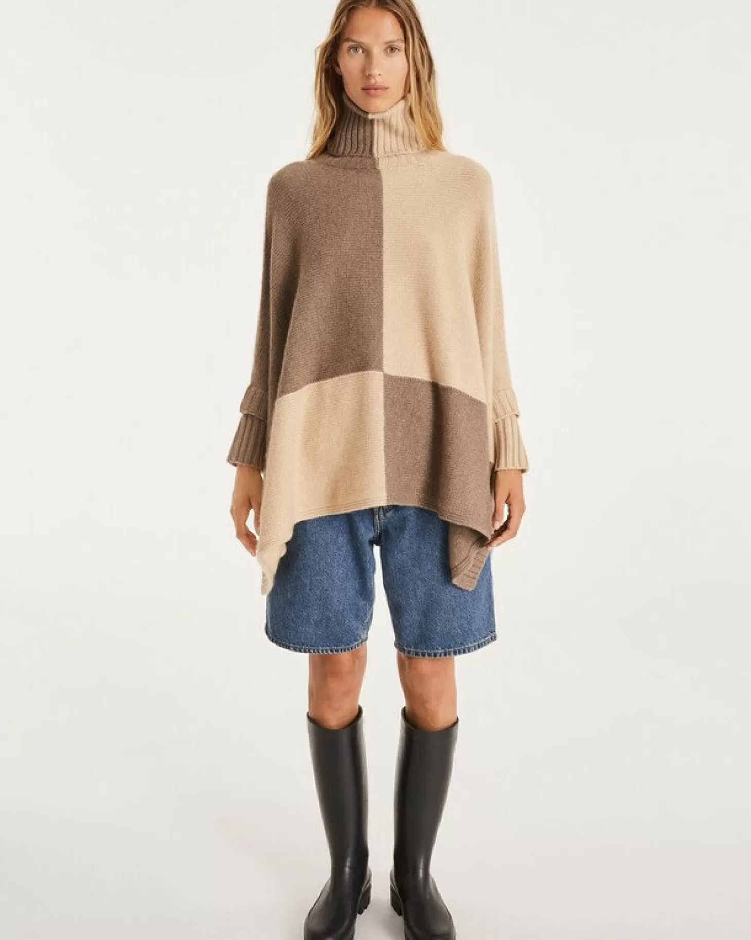 Femme Kujten Capes & Ponchos*Poncho Cachemire Oversize Femme