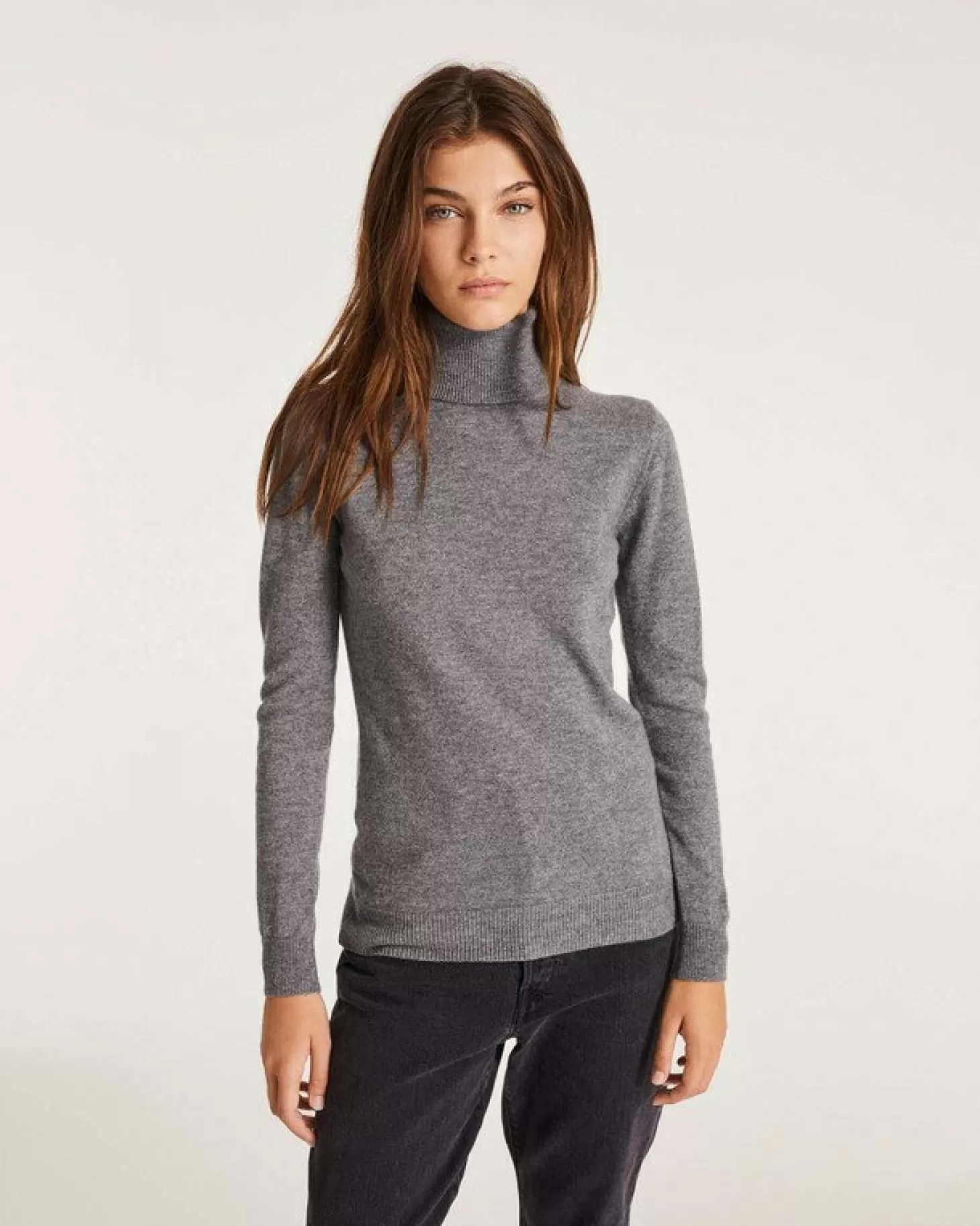 Femme Kujten Pulls & Sweats*Pull 100% Cachemire Col Roule Basic