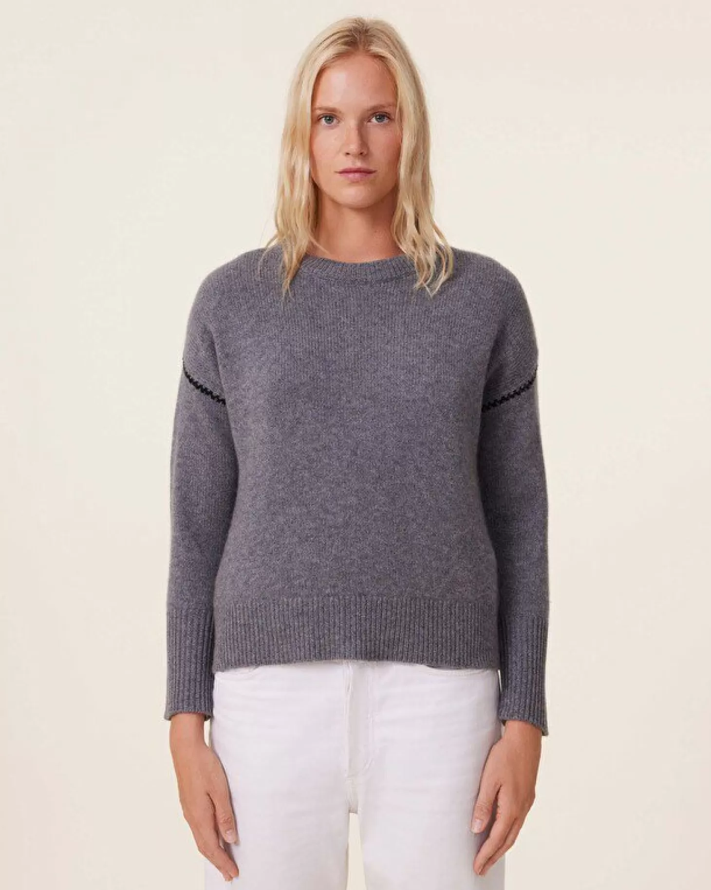 Femme Kujten Pulls & Sweats*Pull Cachemire Col Rond, 6 Fils