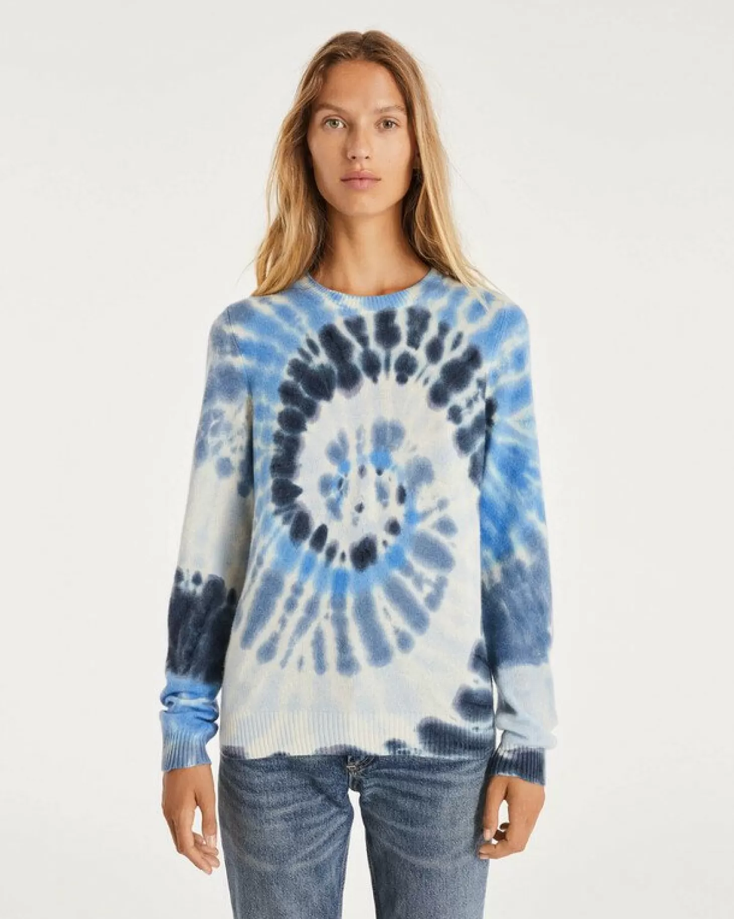 Femme Kujten Pulls & Sweats*Pull Cachemire Col Rond Tie & Dye Sunny