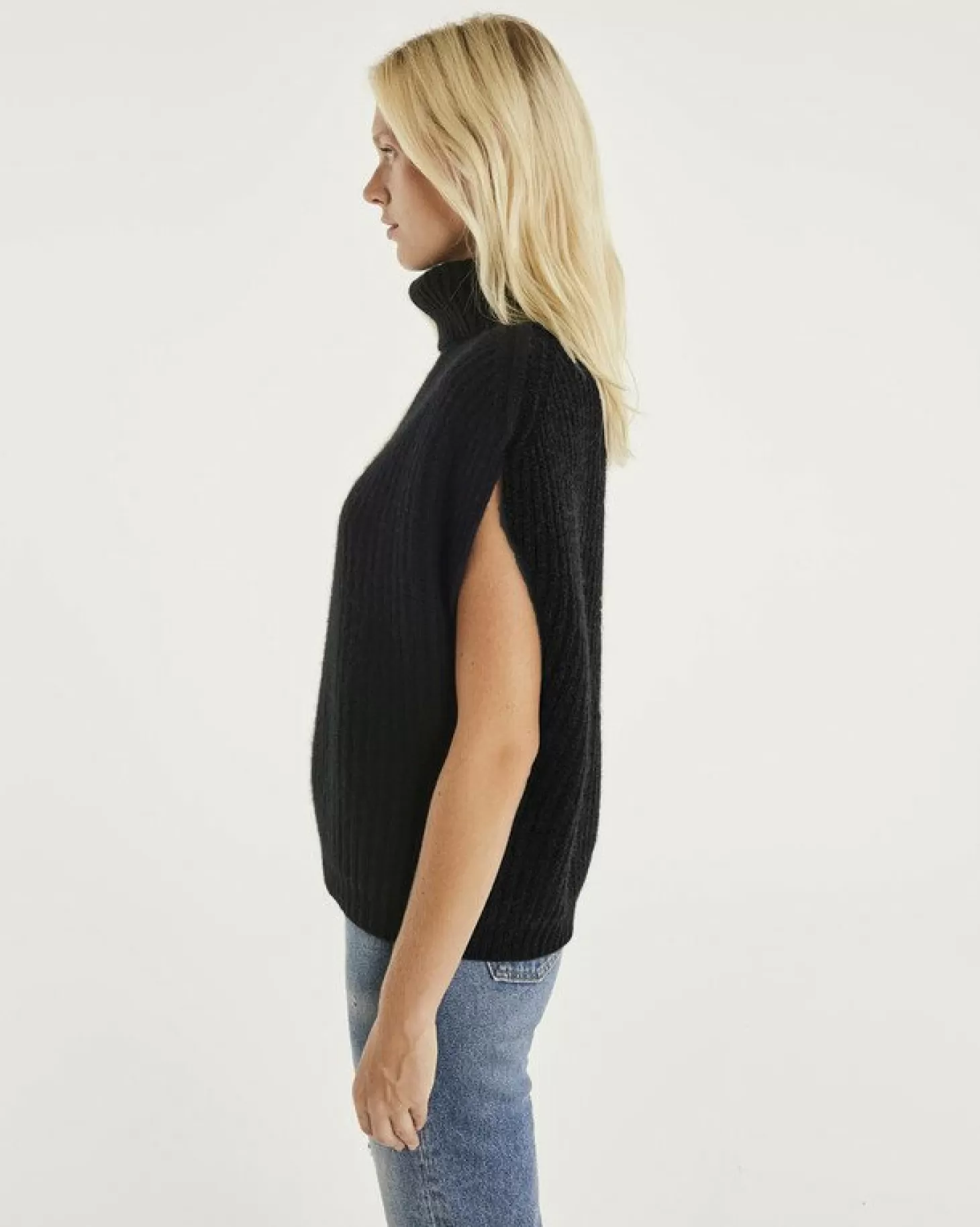 Femme Kujten Pulls & Sweats*Pull Cachemire Col Roule Colorblock