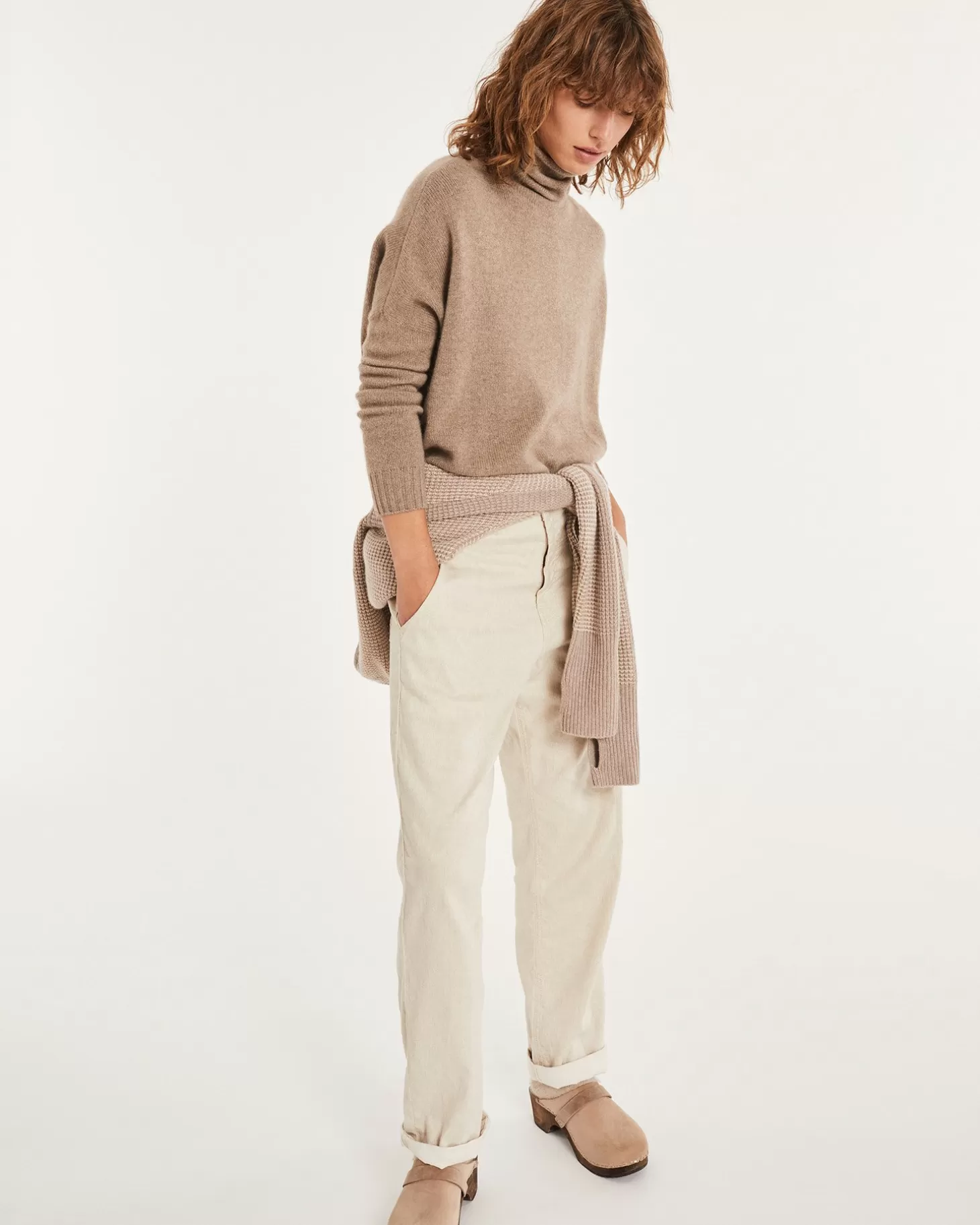 Femme Kujten Pulls & Sweats*Pull Cachemire Col Roule Oversize