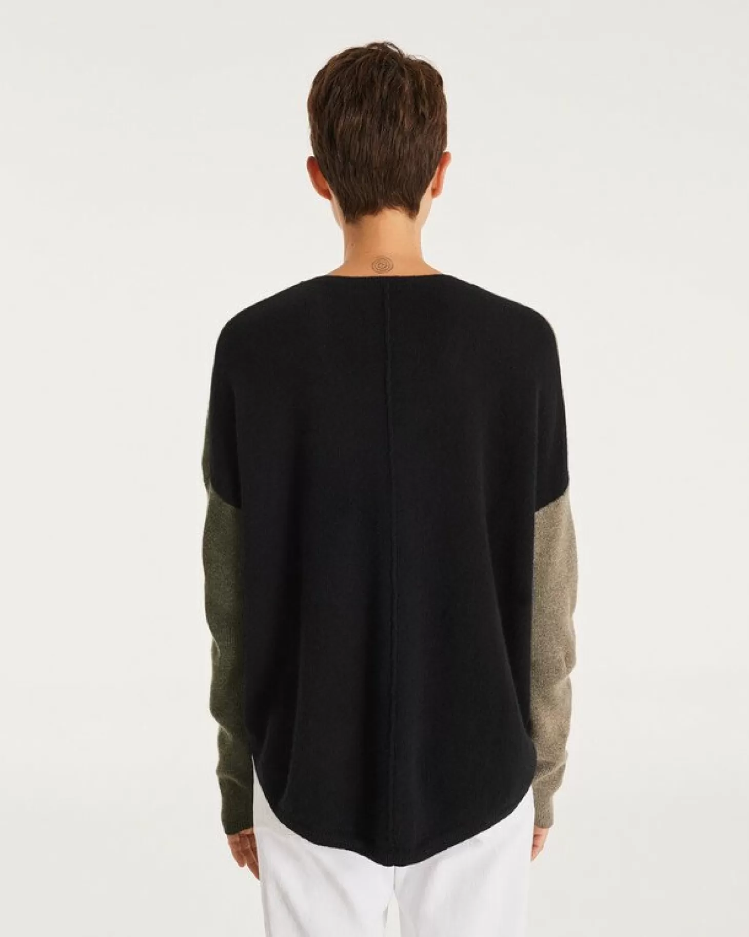 Femme Kujten Pulls & Sweats*Pull Cachemire Col V Oversize Liquette, 2 Fils