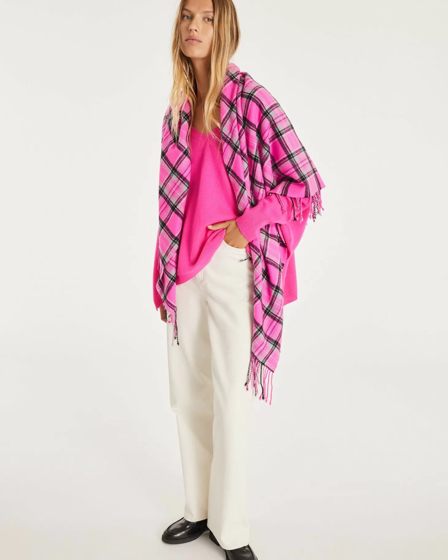 Femme Kujten Pulls & Sweats*Pull Cachemire Femme Col V Oversize, 2 Fils