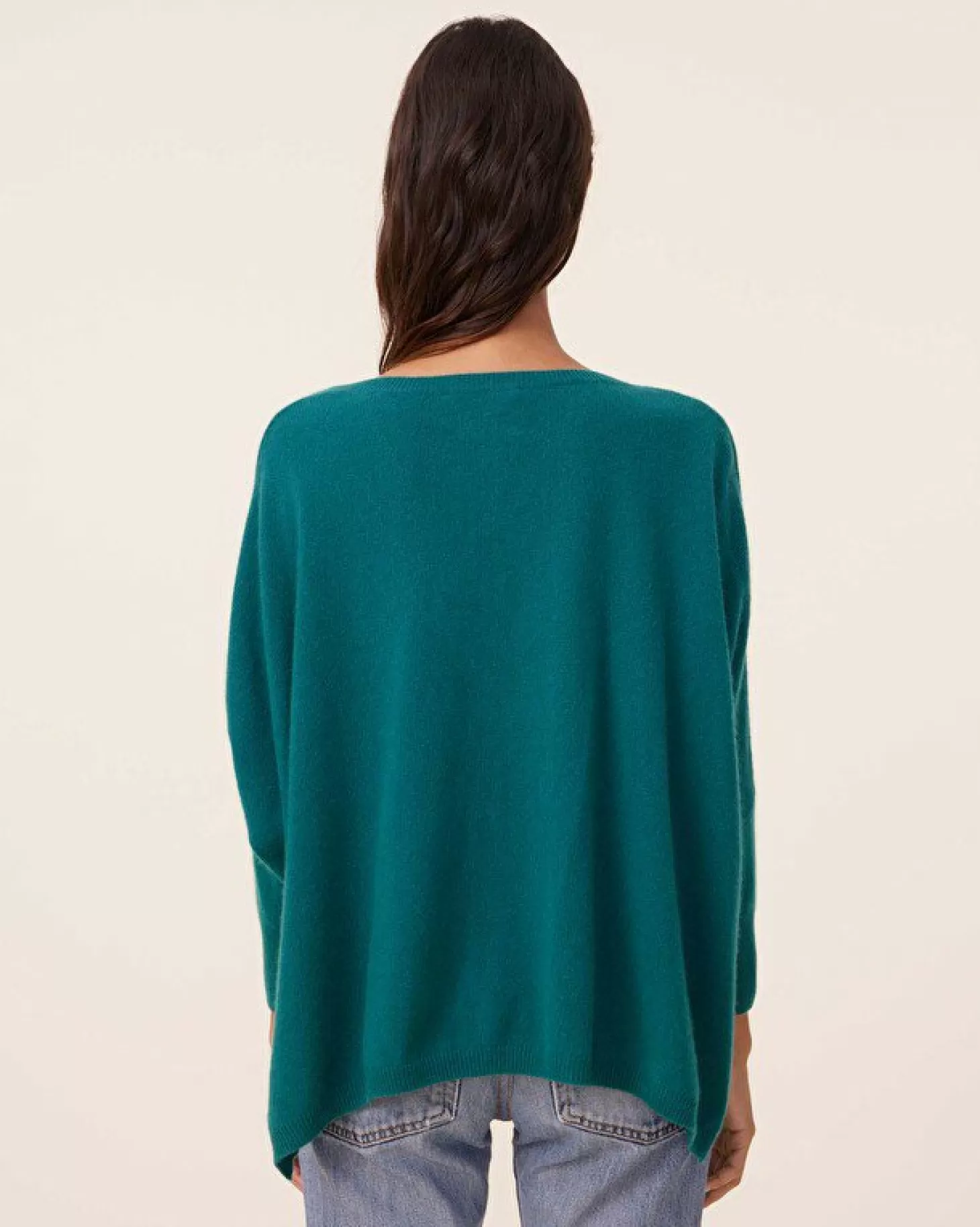 Femme Kujten Pulls & Sweats*Pull Cachemire Femme Col V Oversize, 2 Fils