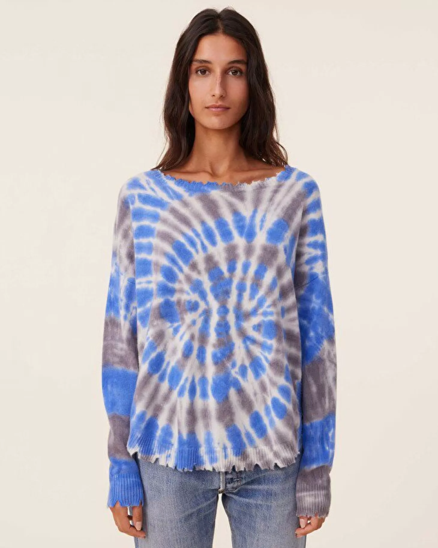 Femme Kujten Pulls & Sweats*Pull Cachemire Liquette Tie & Dye, 2 Fils