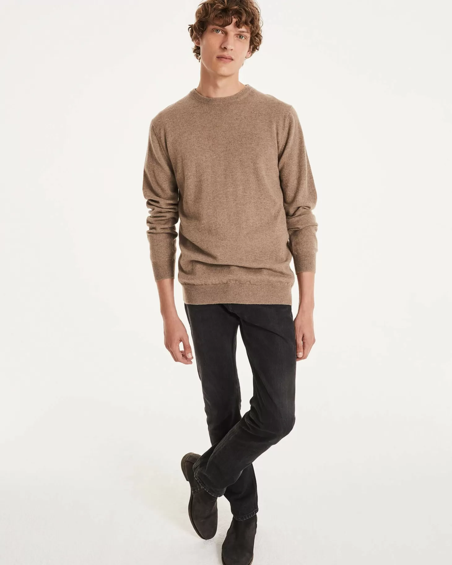 Homme Kujten Pulls & Sweats*Pull Col Rond Manches Longues Basic