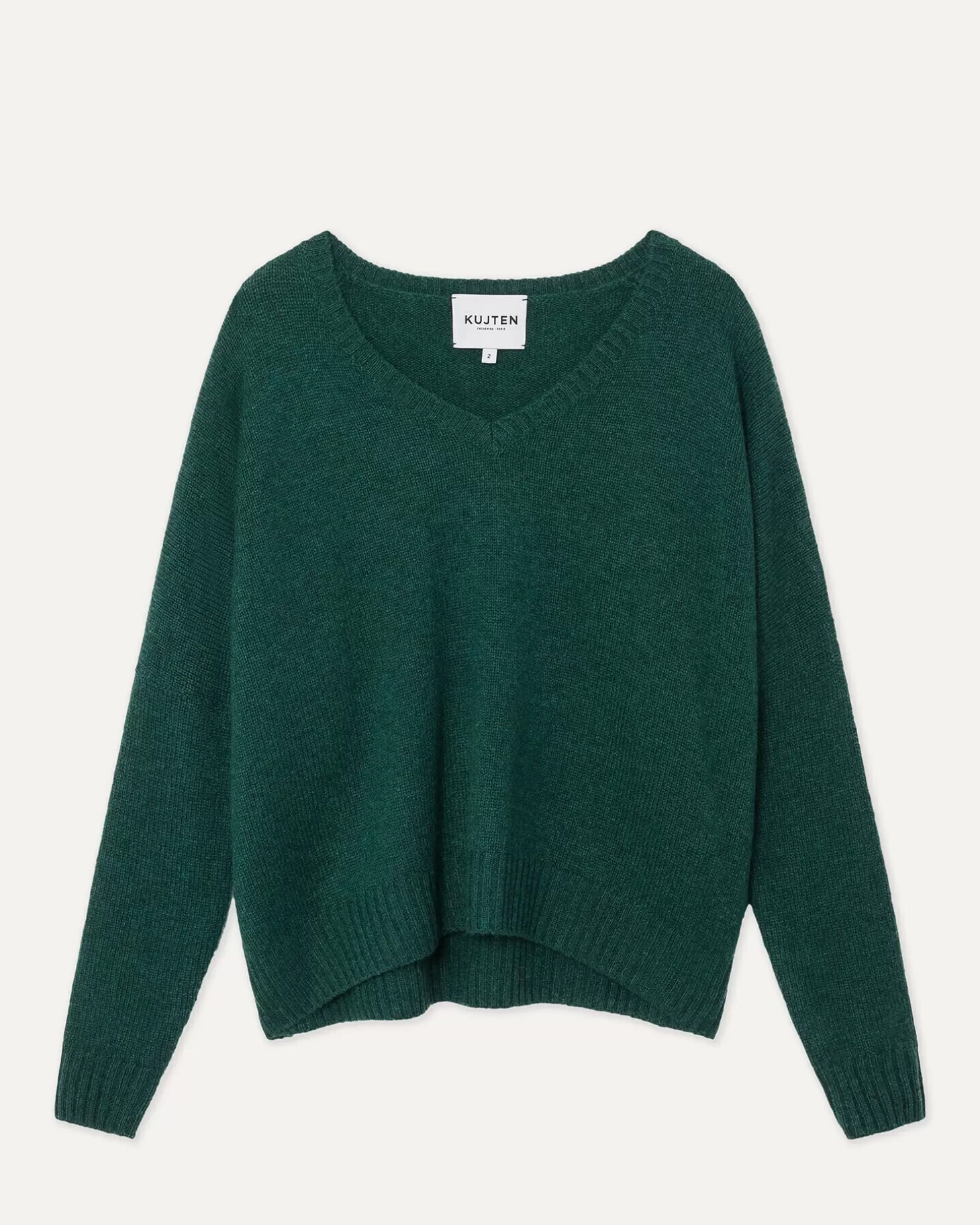 Femme Kujten Pulls & Sweats*Pull Col V Femme Oversize Couleur Unie