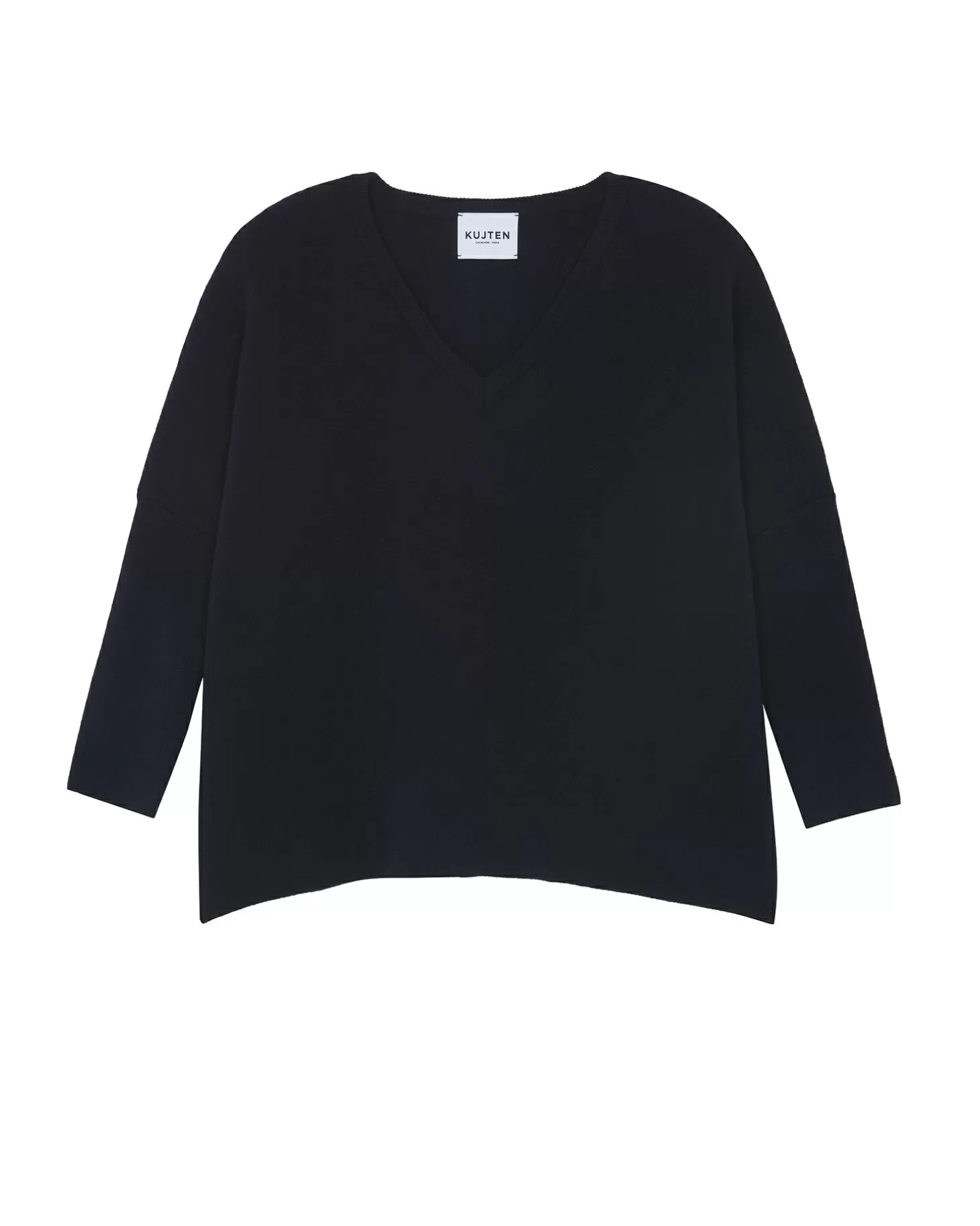 Femme Kujten Pulls & Sweats*Pull Col V Oversize Cachemire Milano, 2 Fils