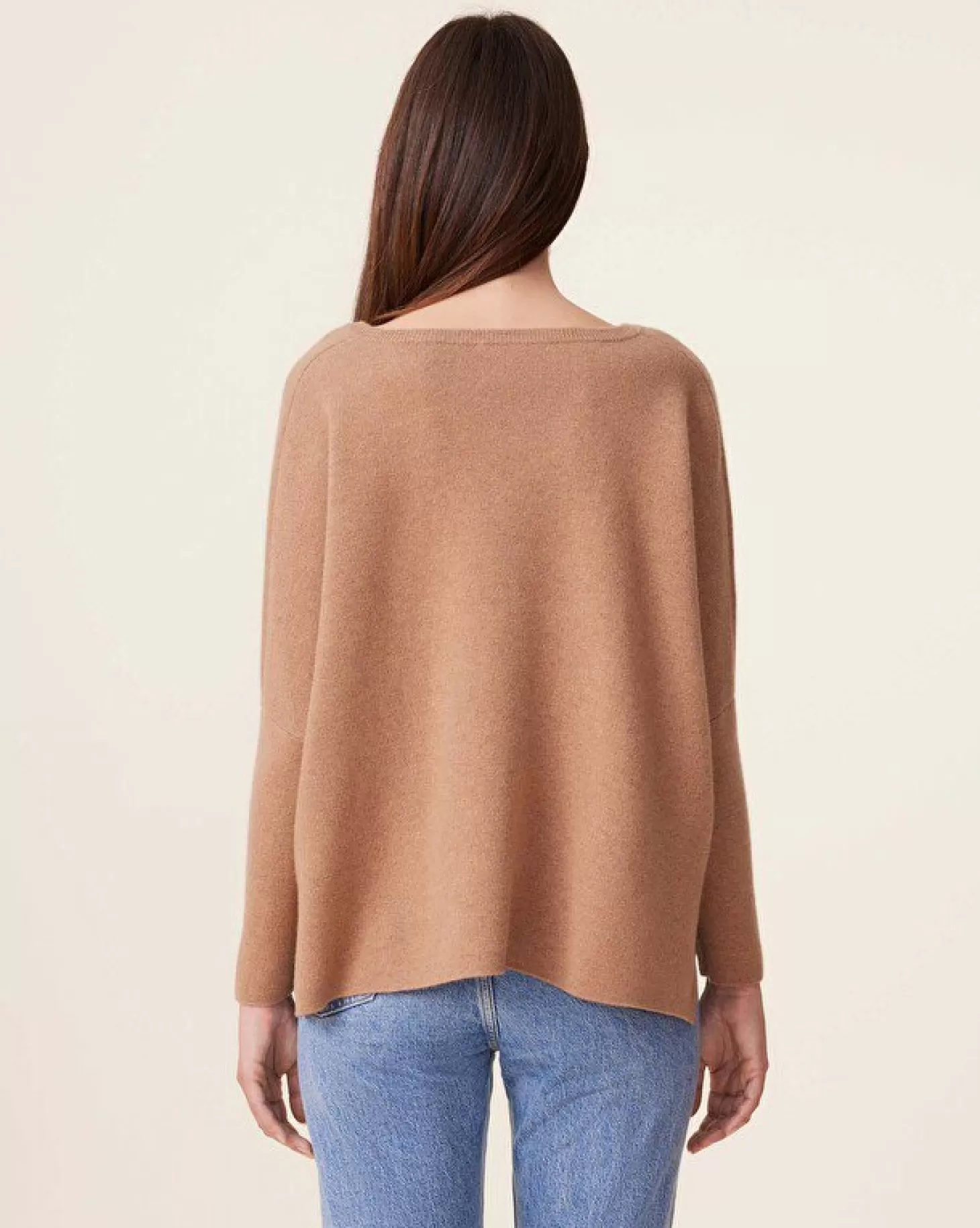 Femme Kujten Pulls & Sweats*Pull Col V Oversize Cachemire Milano, 2 Fils
