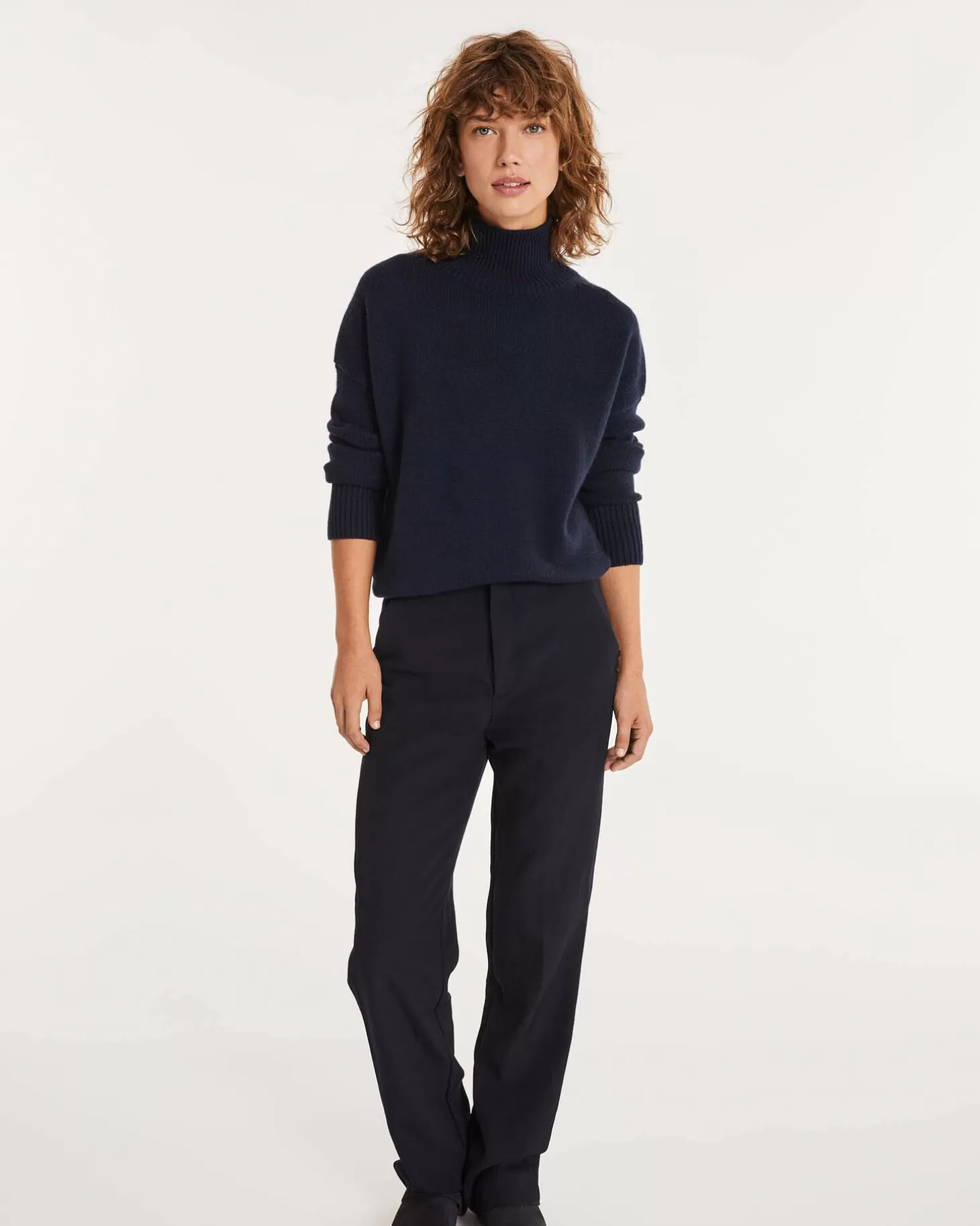 Femme Kujten Pulls & Sweats*Pull Oversize Col Cheminee Femme