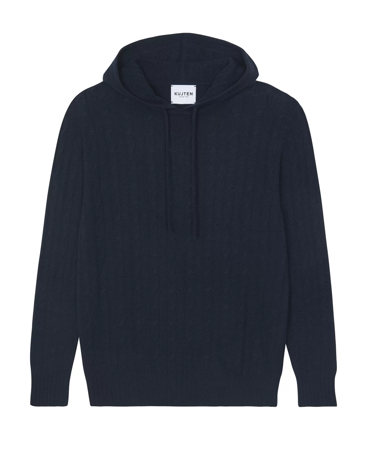 Homme Kujten Hoodies*Sweat Capuche Cachemire Torsade