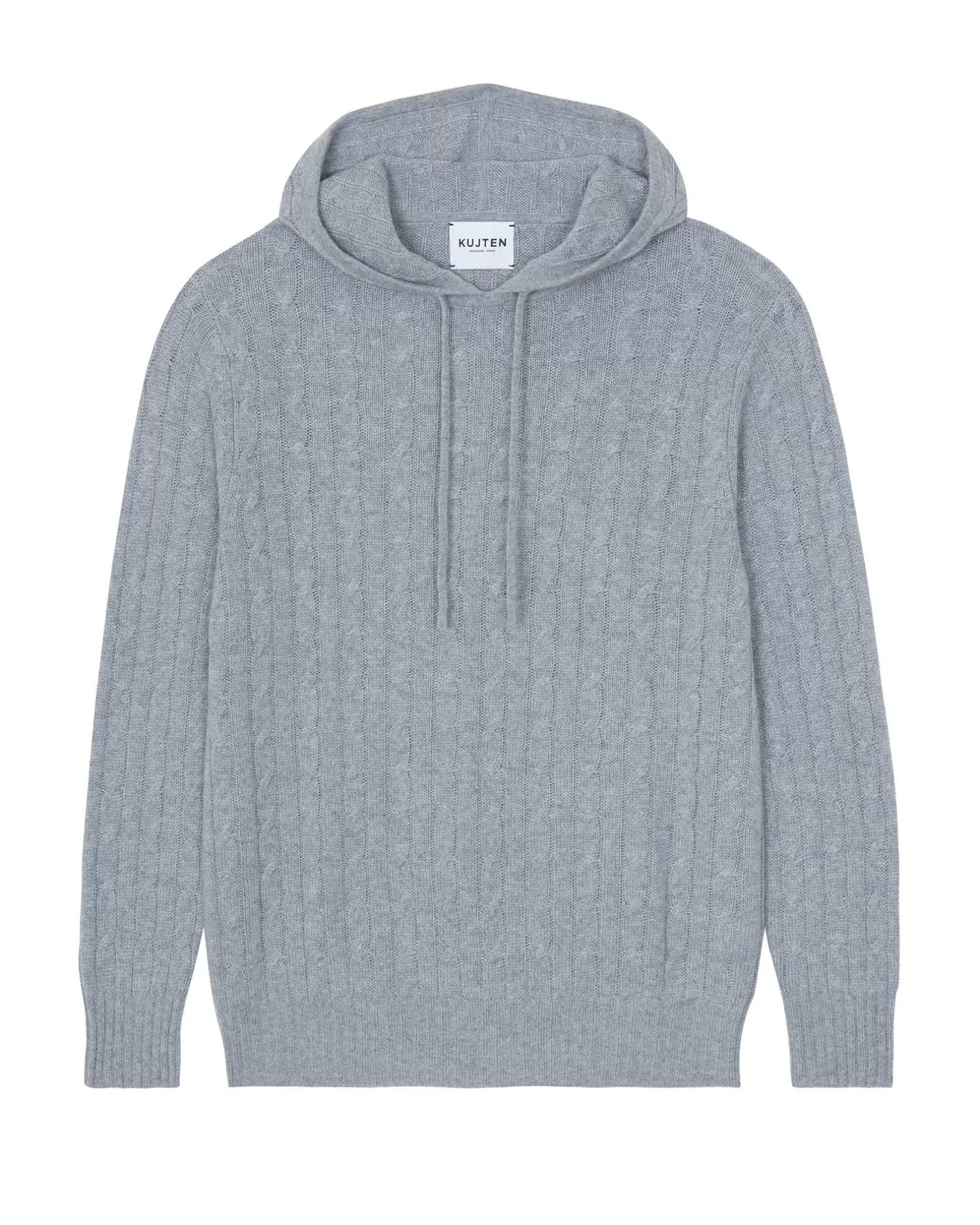 Homme Kujten Hoodies*Sweat Capuche Cachemire Torsade